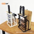 Wrought iron multifunctional kitchen knife rack storage rack